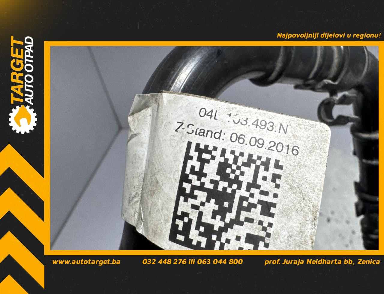 DIJELOVI CRIJEVO VW CRAFTER > 17- 2.0 04L103493N