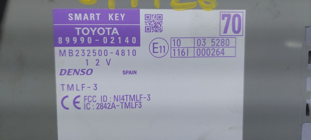 ELEKTRONIKA MODUL TOYOTA AURIS > 11-12 8999002140