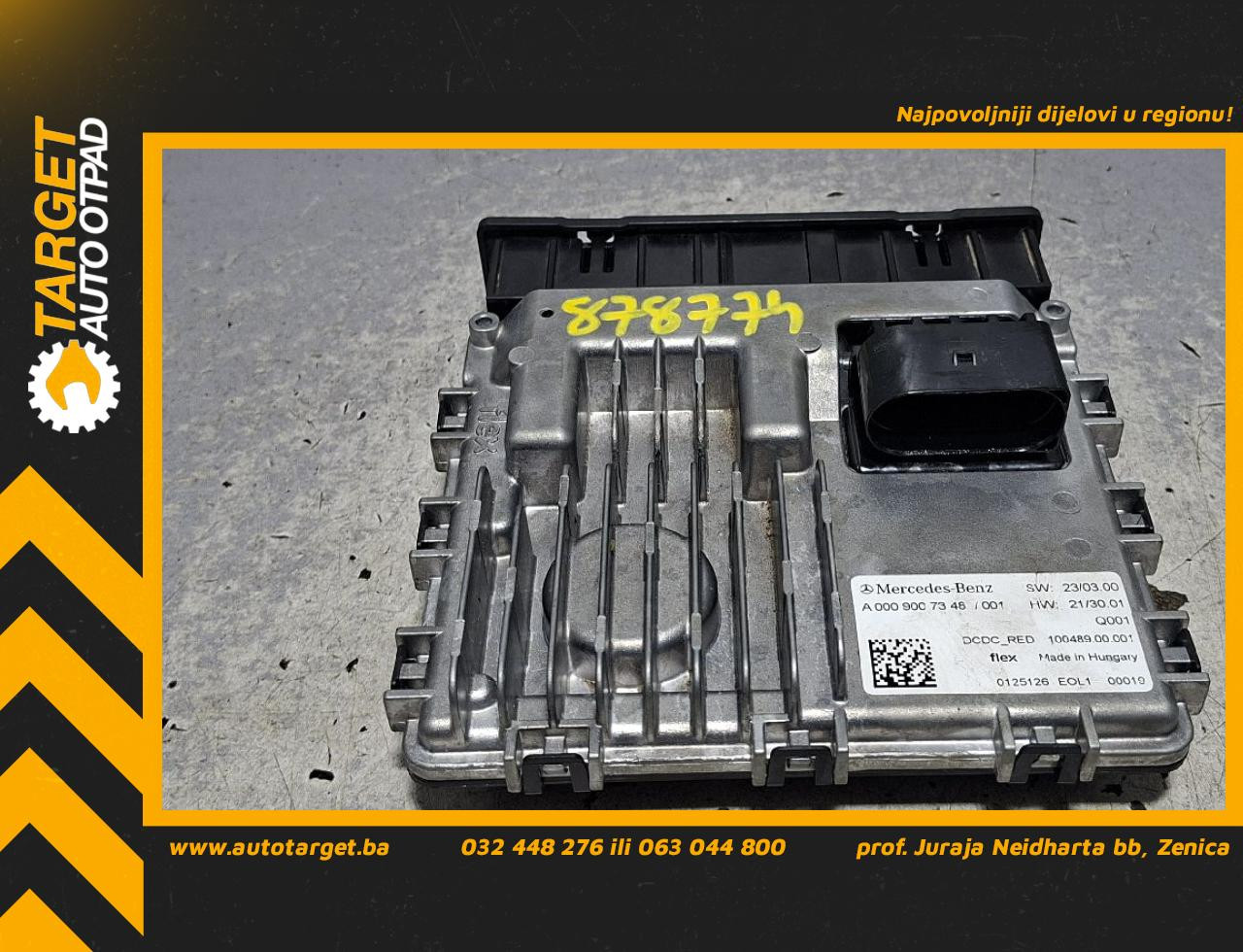 ELEKTRONIKA MODUL MERCEDES S KLASA (W223/V223) > 20- A0009007348