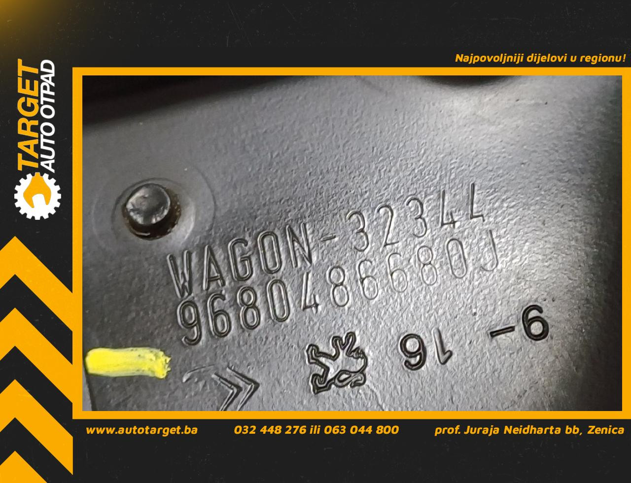 DIJELOVI KLIZAC CITROEN BERLINGO > 15-18 9680486680