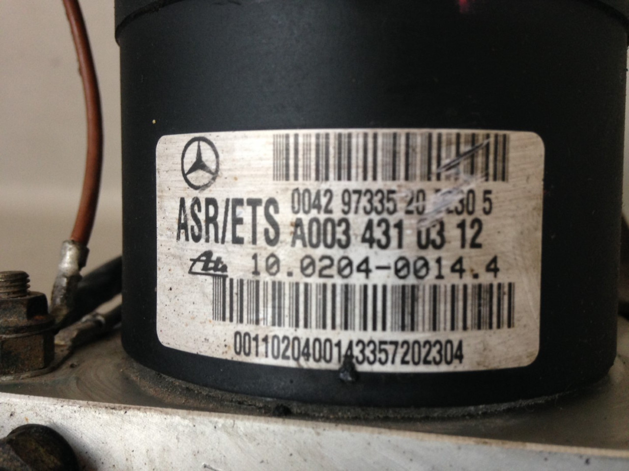 ABS ELEKTRONIKA MERCEDES C KLASA (W203) > 00-04 A003431