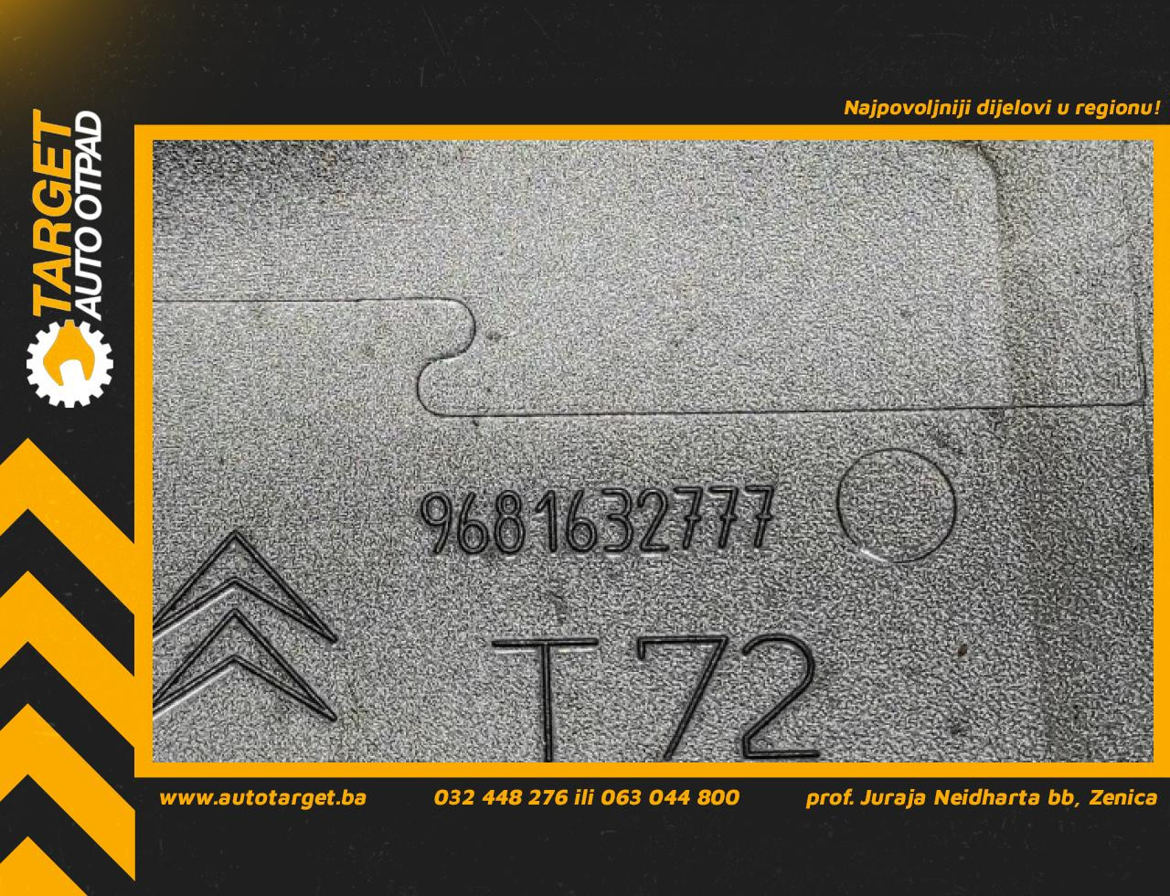 DIJELOVI POKLOPAC REZERVOARA PEUGEOT 308 > 07-11 9681632777
