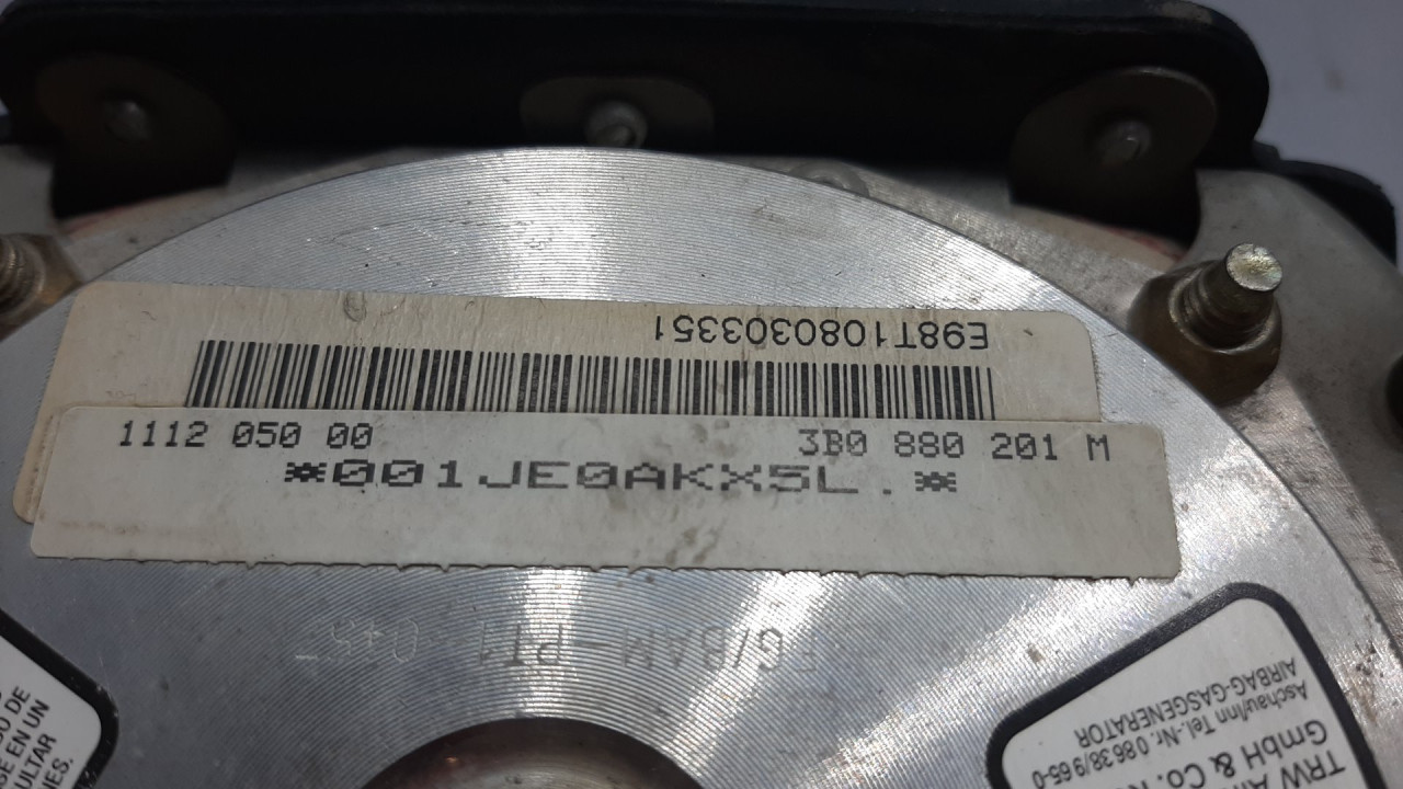 AIRBAG VOLANA VW PASSAT B5 > 96-00 3B0880201M