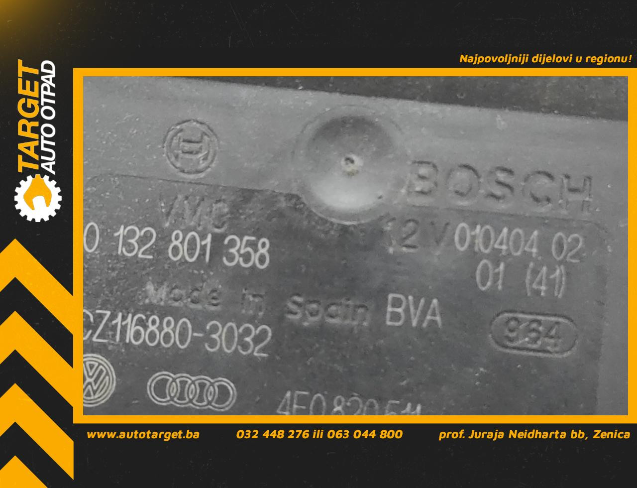 DIJELOVI MOTORIC VENTILATORA AUDI A6 > 04-08 4F0820511