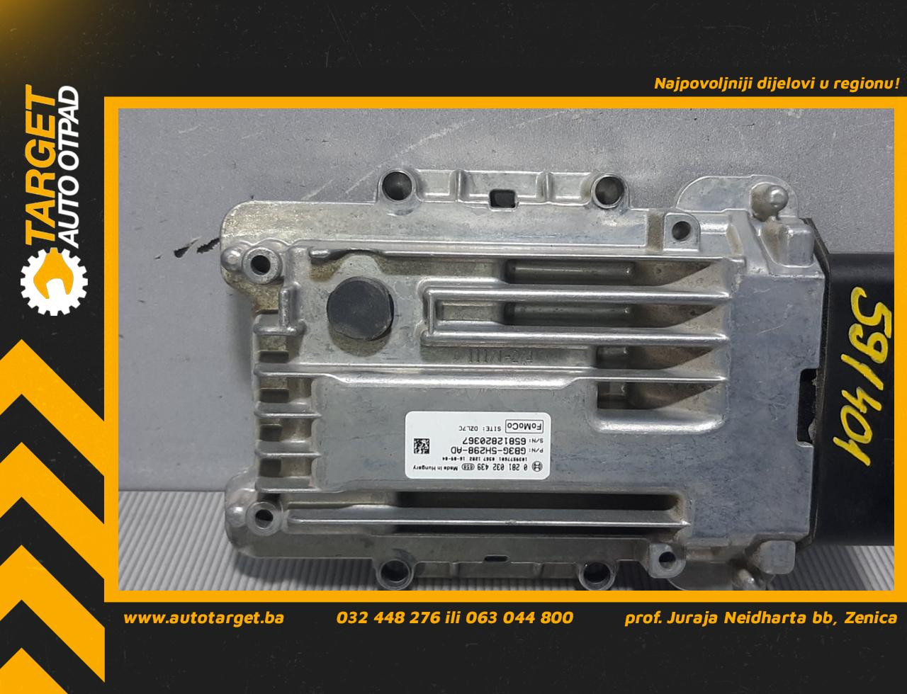 ELEKTRONIKA MODUL FORD RANGER > 16- 0281032439 GB3G5H29