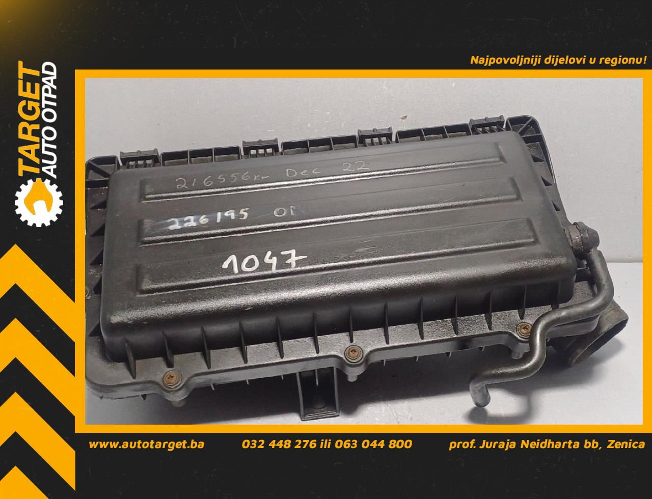 KUCISTE FILTERA ZRAKA SKODA FABIA > 07-10 036129611CE