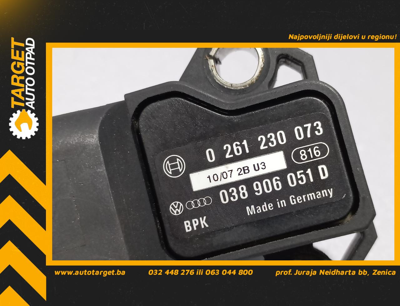 DIJELOVI MAP SENZOR AUDI A6 > 04-08 038906051D