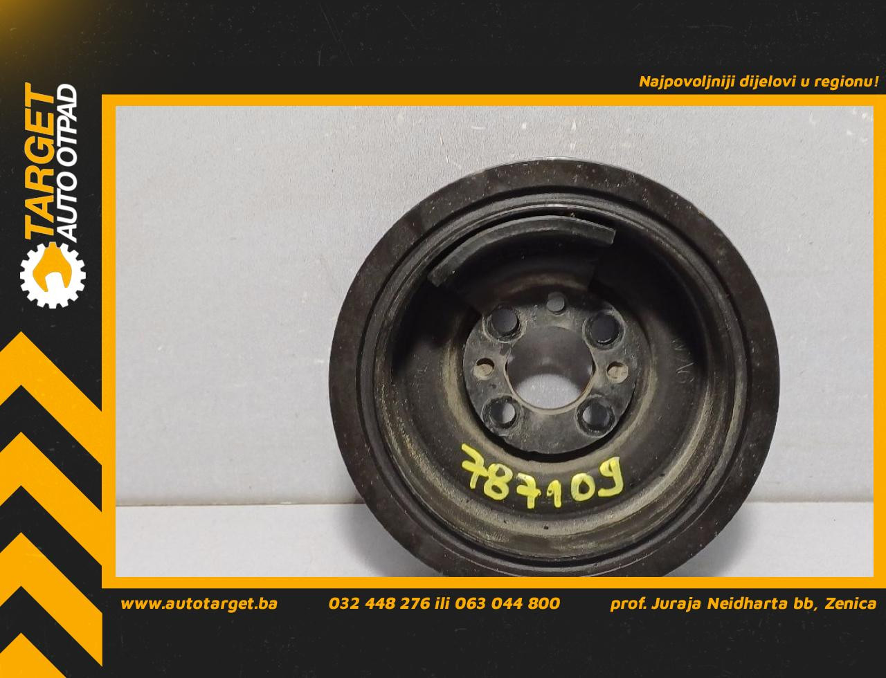 DIJELOVI REMENICA RADILICE SKODA FABIA > 14- 1.4 04B105243B