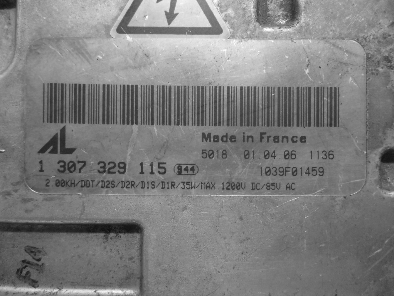 DIJELOVI BALAST FARA AUDI A4 (B8) > 07-11 1307329115