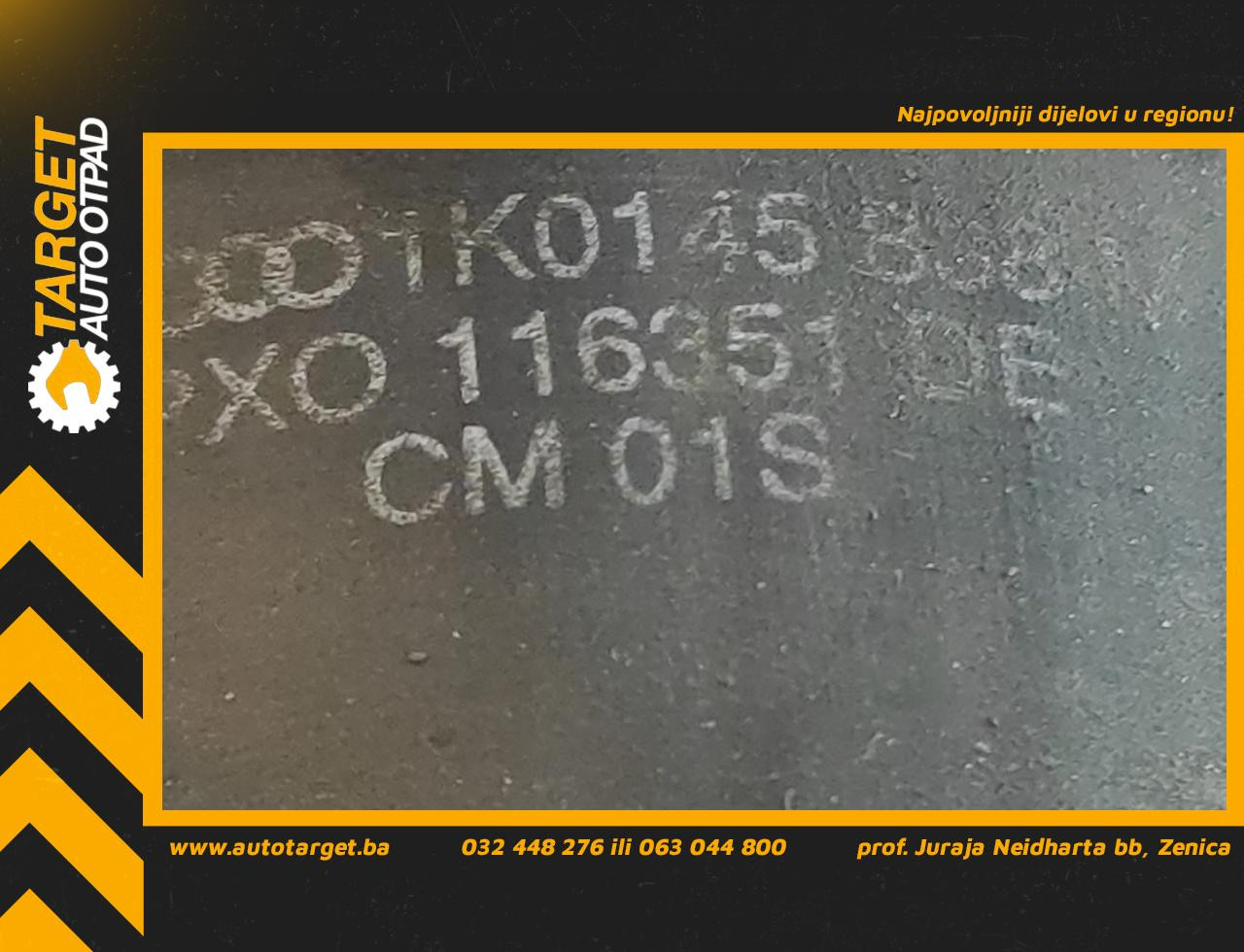DIJELOVI CRIJEVO AUDI A3 > 08-12 1K0145838M