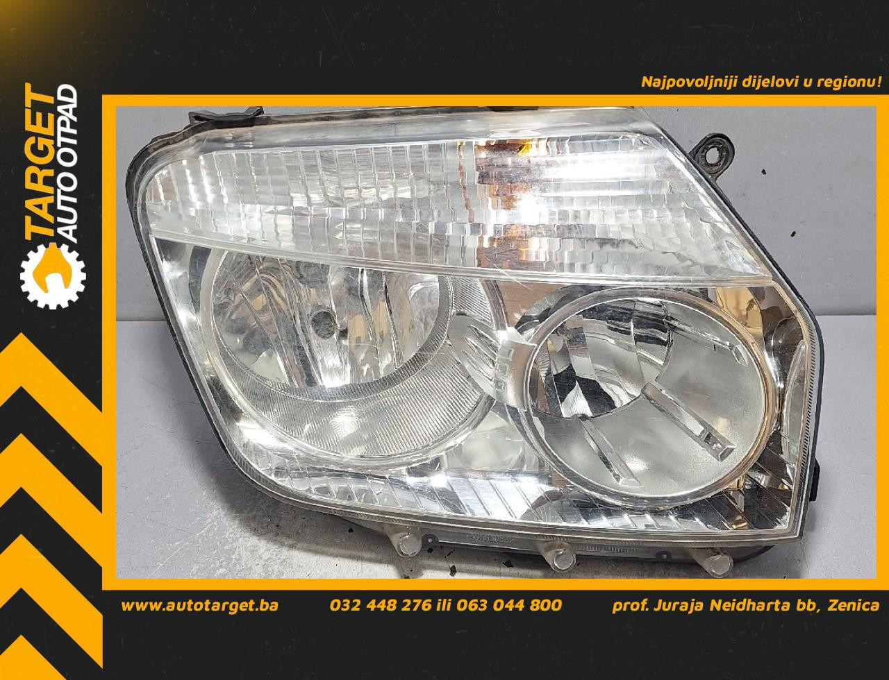 DIJELOVI FAR DACIA DUSTER > 10-13 1.5 1305236684