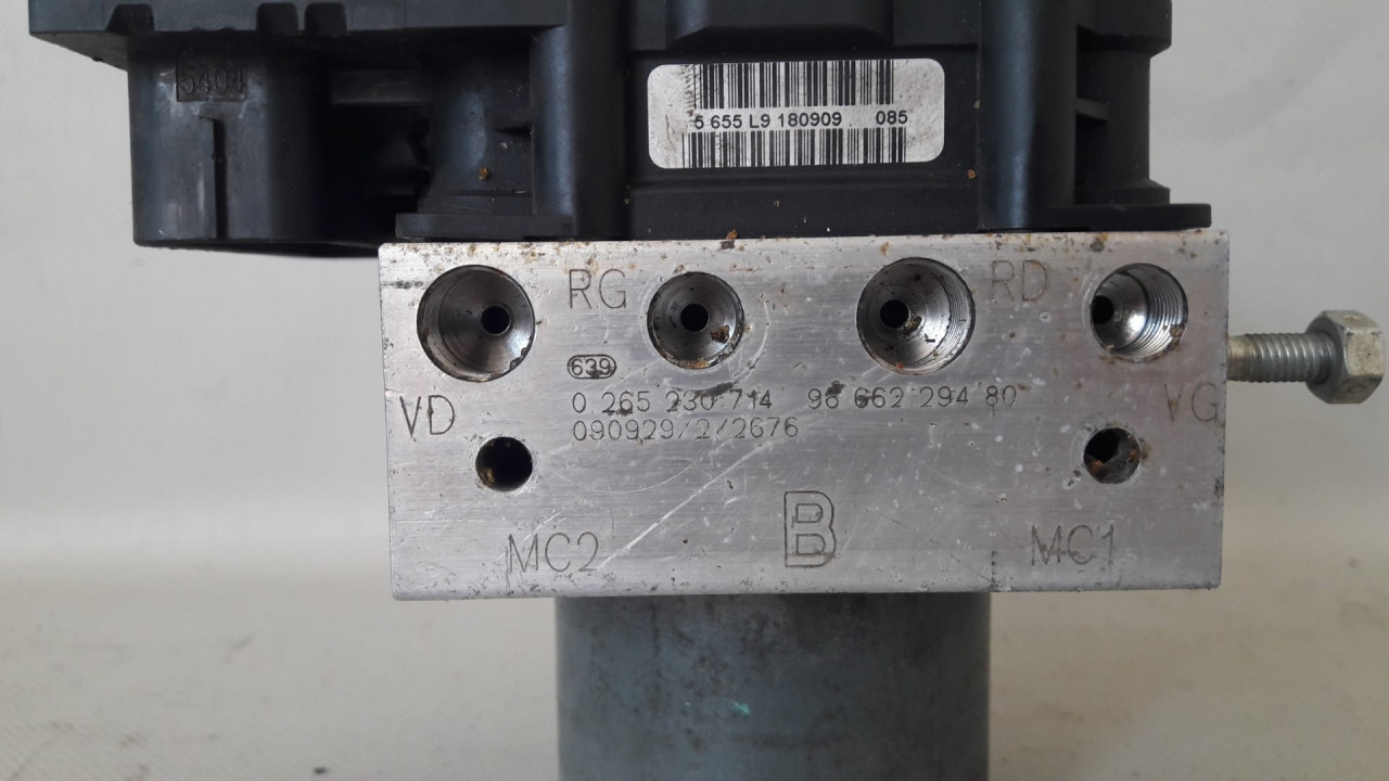 ABS ELEKTRONIKA PEUGEOT 308 > 07-11 9666229480 02659512
