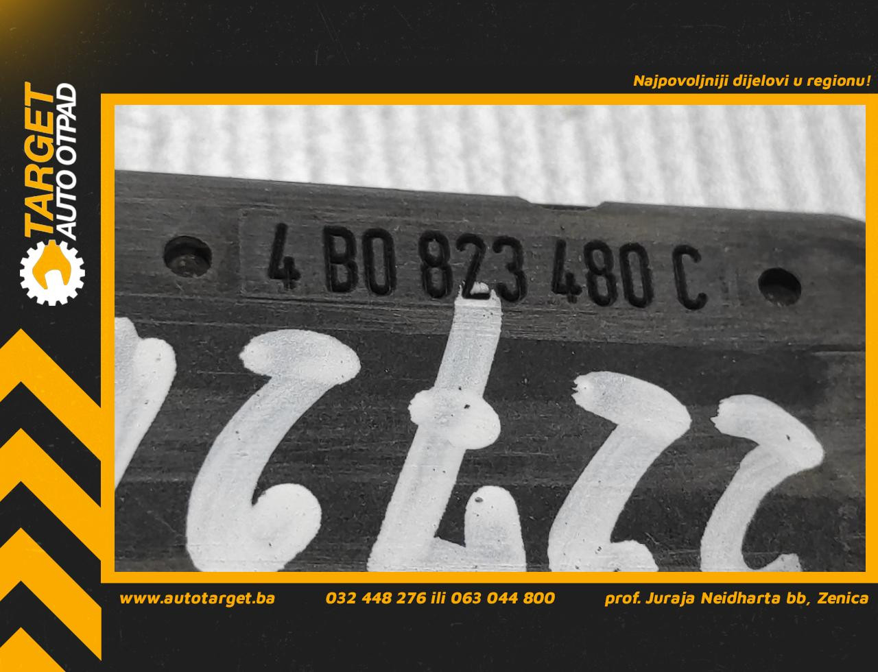 DIJELOVI BRAVA HAUBE AUDI A6 > 97-01 4B0823480C