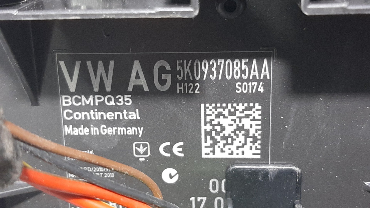 BCM ELEKTRONIKA VW CADDY > 10-15 5K0937085AA