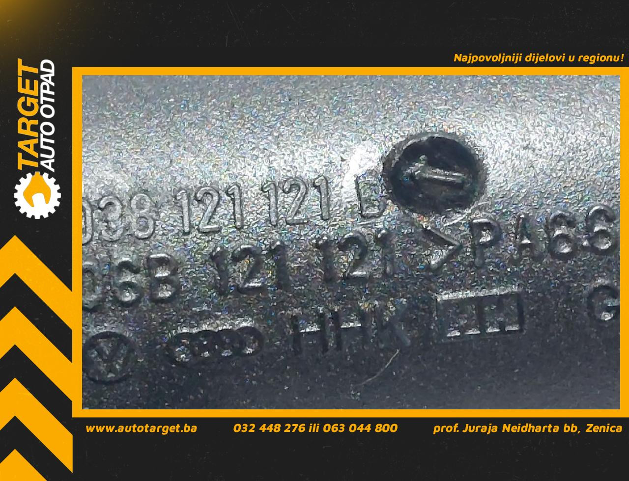 DIJELOVI KUCISTE TERMOSTATA VW PASSAT B5 > 00-05 038121121B