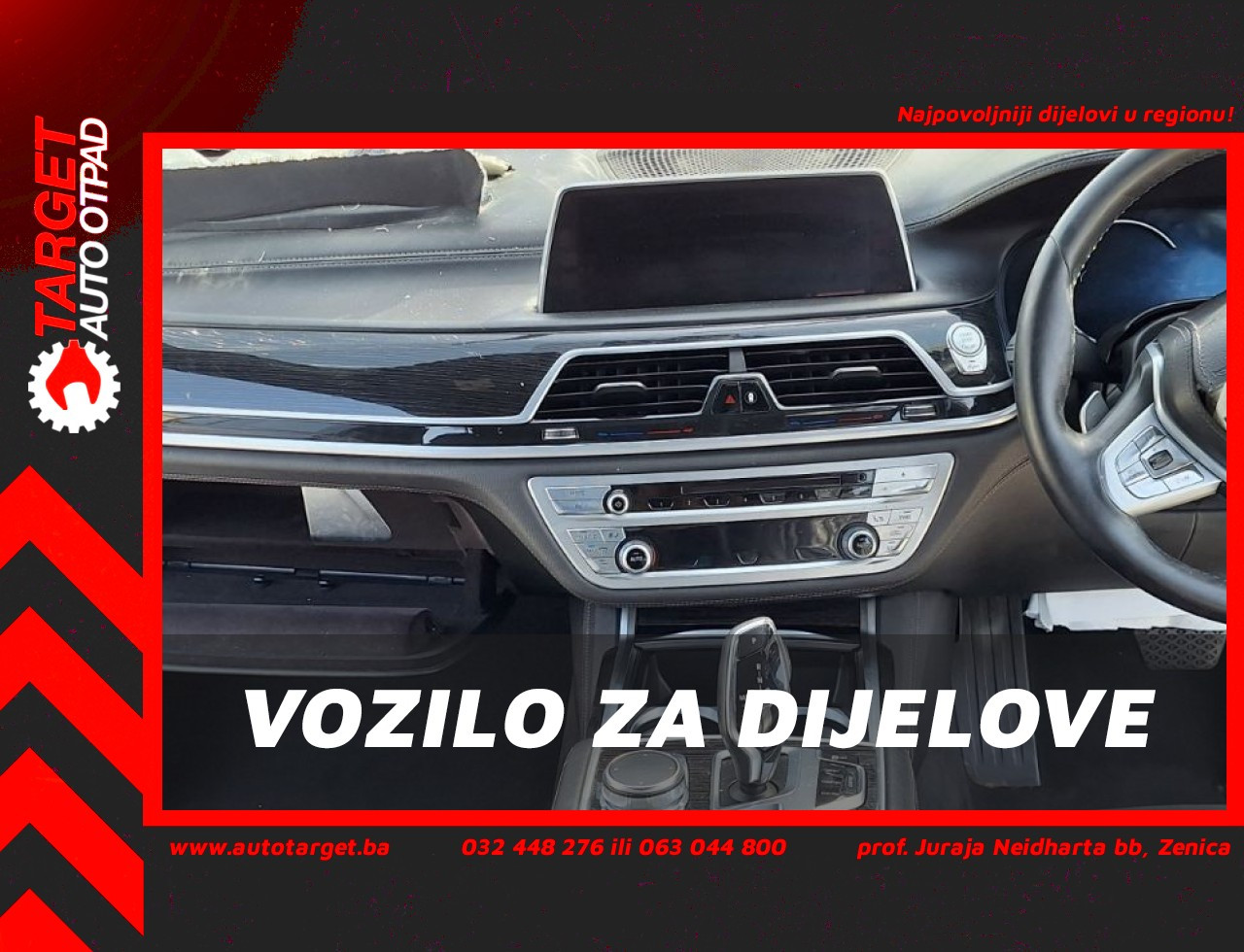 DIJELOVI BMW SERIJA 7 (G11/G12) > 15-19 3.0 Dizel B57D30T0 MOTOR