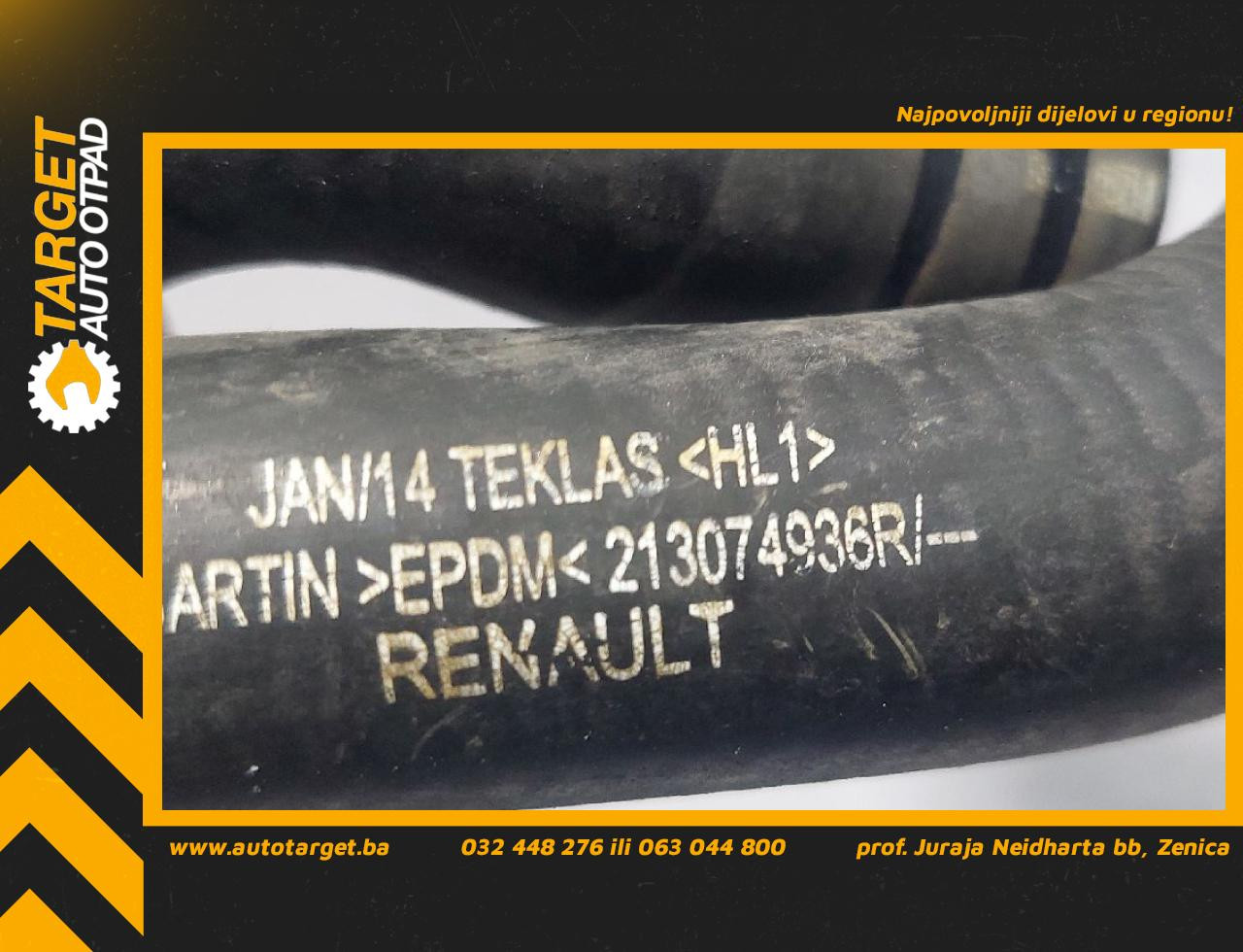 DIJELOVI CRIJEVO NISSAN QASHQAI > 17-21 213074936R