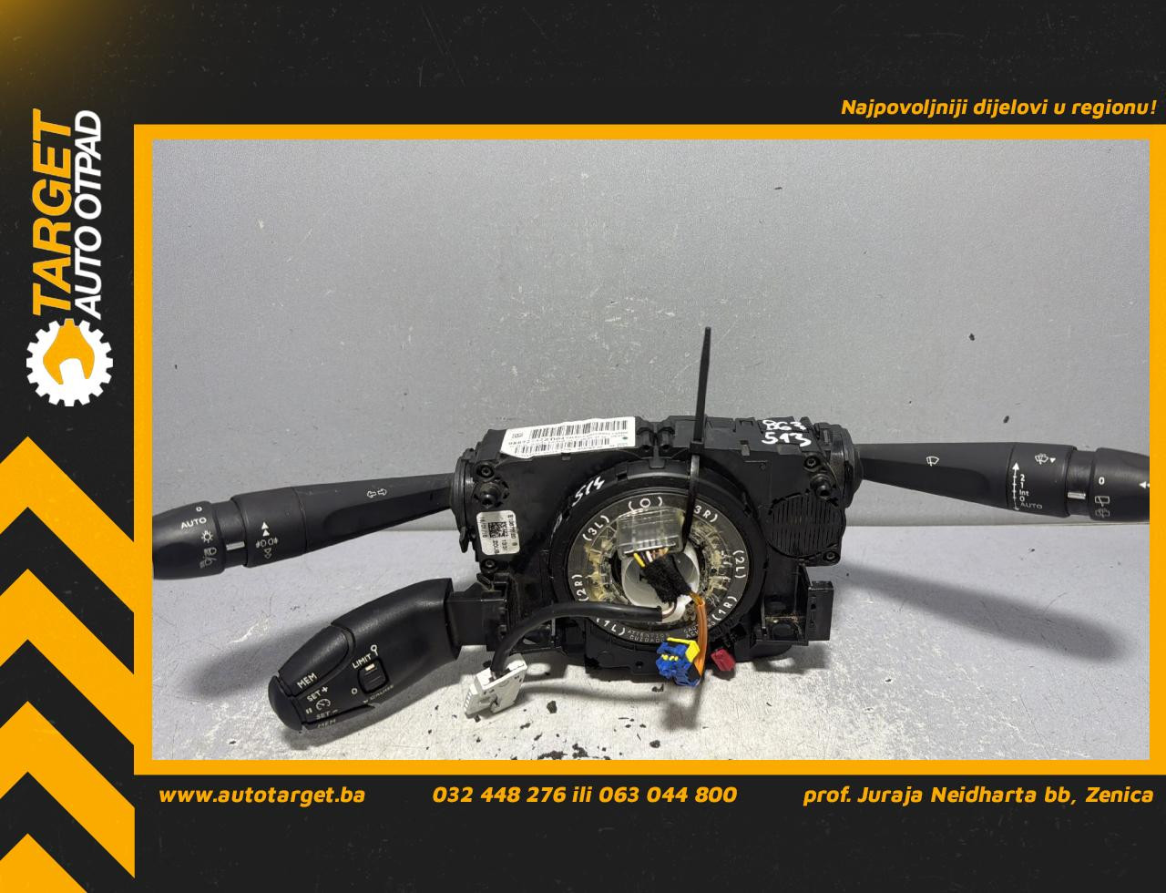 DIJELOVI RUCICE VOLANA PEUGEOT 308 > 13-17 2.0 98072732ZD