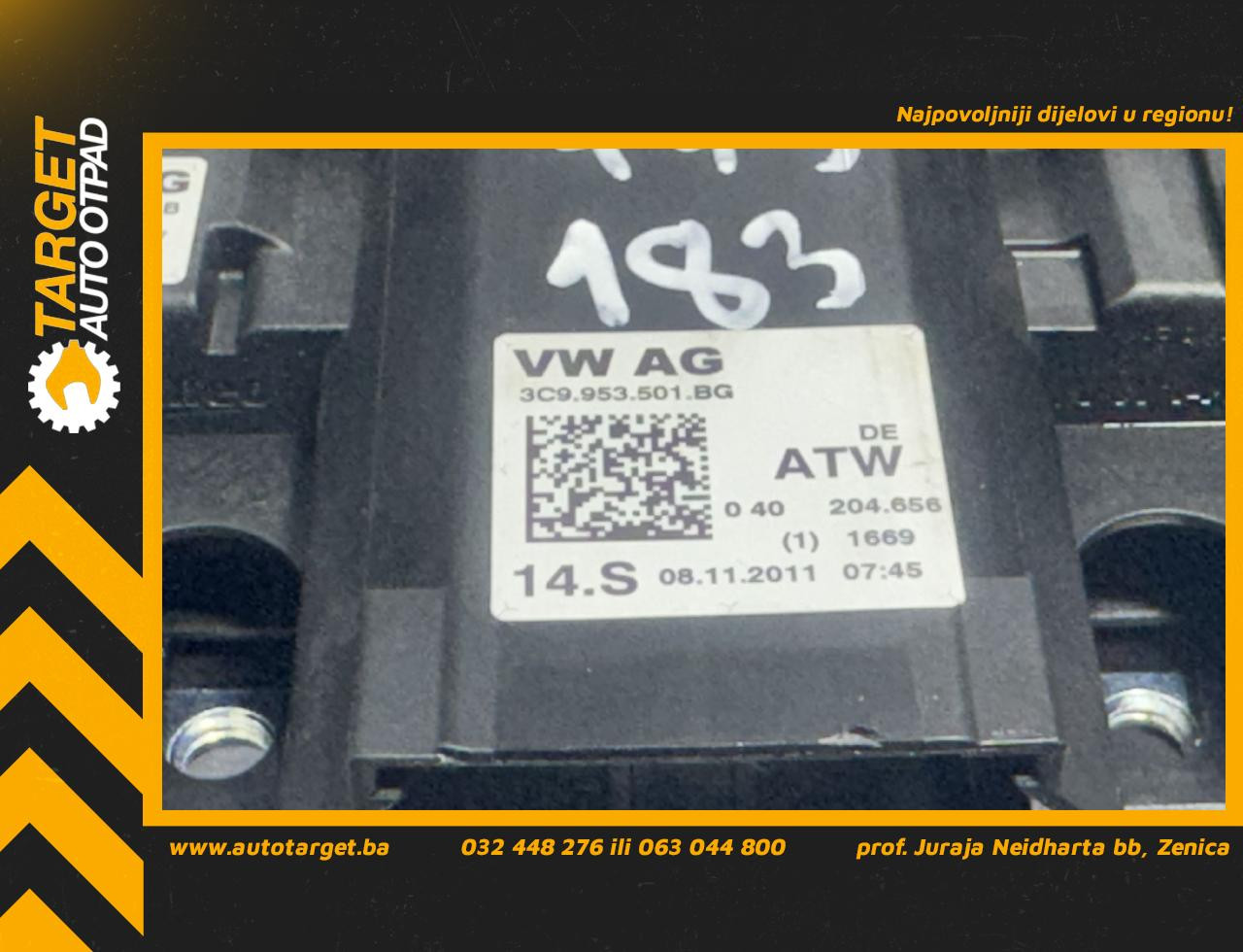 DIJELOVI RUCICE VOLANA VW PASSAT B7 > 10-14 3C9953502B
