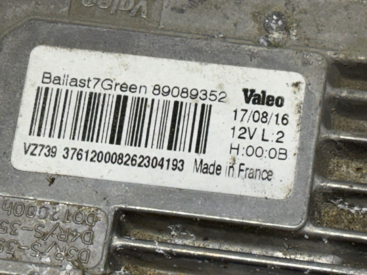 DIJELOVI BALAST FARA VOLVO XC60 > 13-17 89089352
