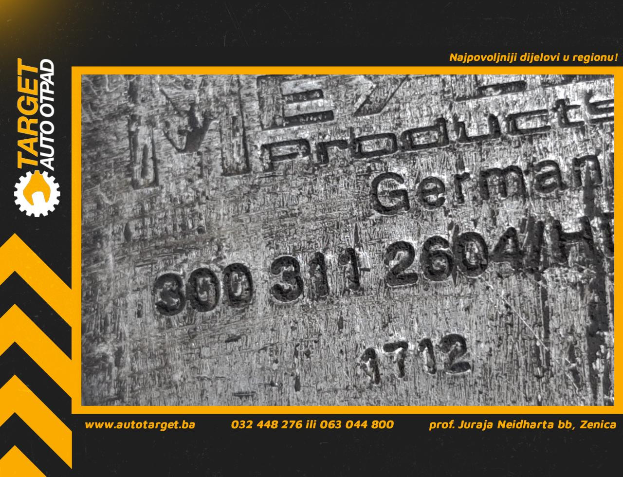 LAFETA BMW SERIJA 3 (E46) COMPACT > 01-04 3003112604