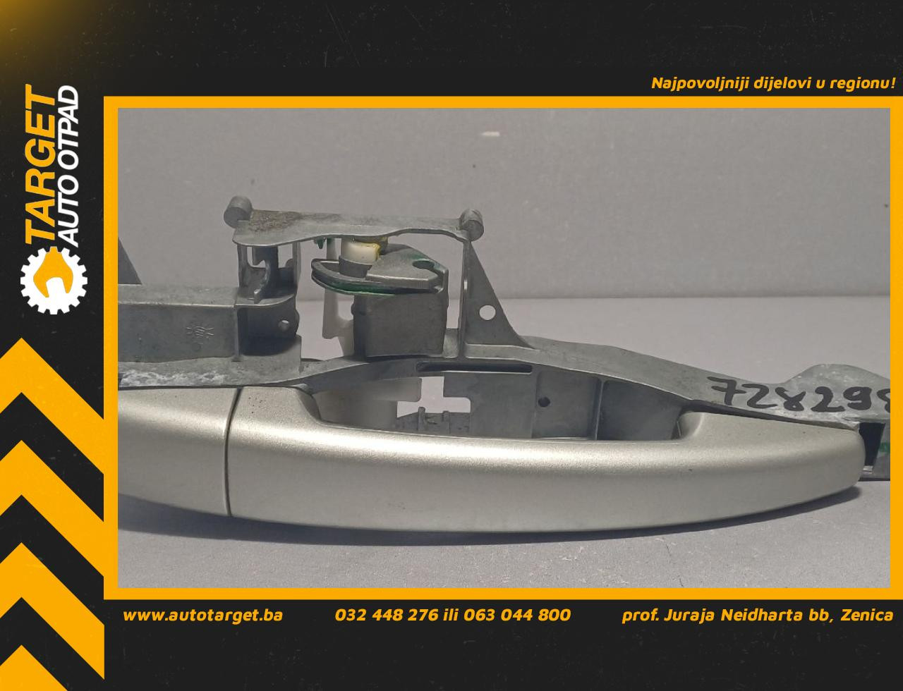 RUCKA VRATA PEUGEOT 207 > 09-12 9680656580