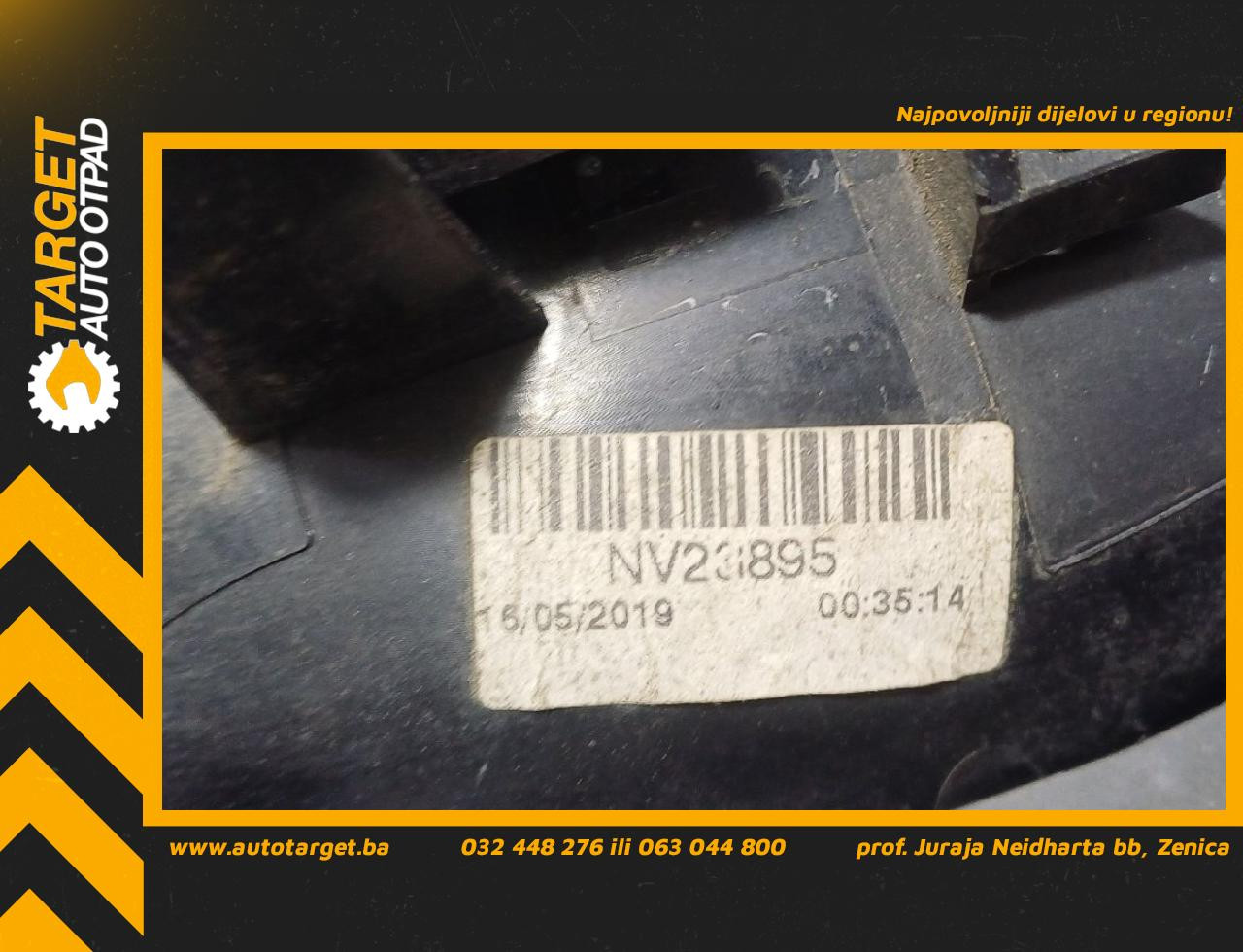 DIJELOVI RUCKA VRATA IVECO DAILY > 14- 2.3 NV23895