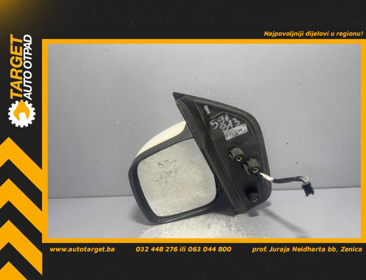DIJELOVI RETROVIZOR FIAT QUBO > 08-16 1.3 735674078