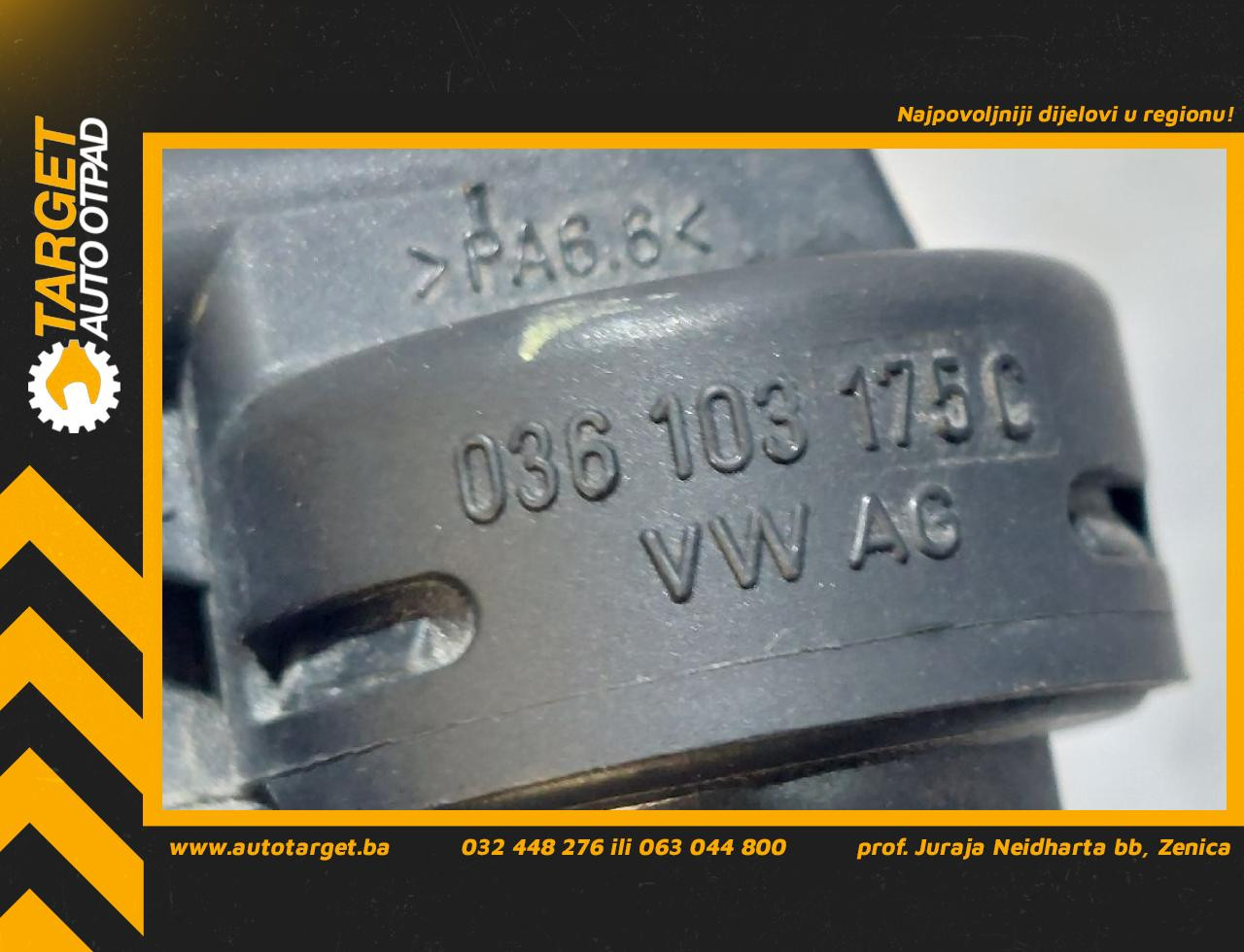 DIJELOVI VAKUM VENTIL VW POLO > 05-09 1.4 036103175C