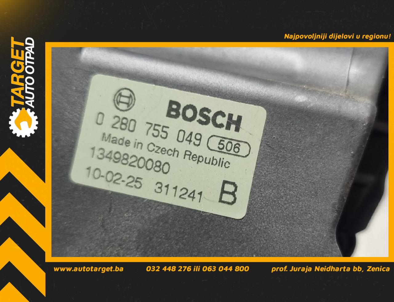 DIJELOVI PAPUCICA GASA FIAT DUCATO > 06-14 2.3 1349820080