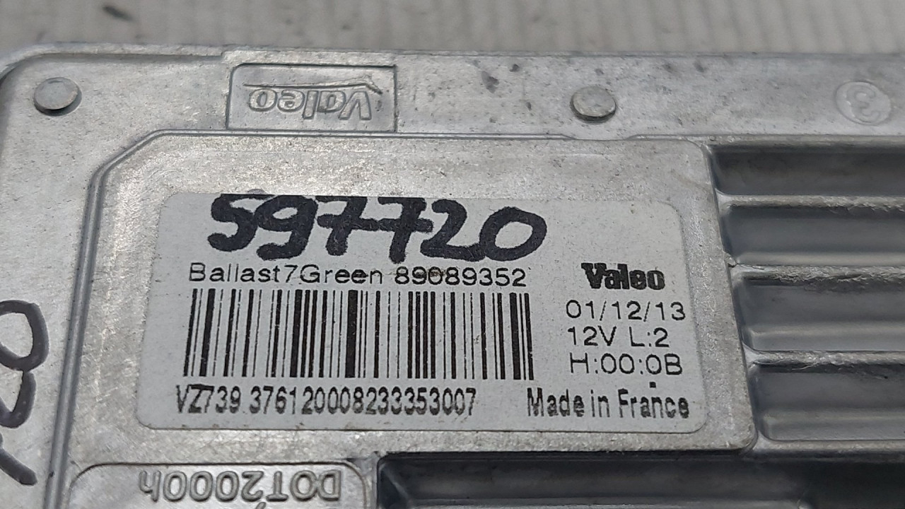 DIJELOVI BALAST FARA VOLVO S60/V60 > 14- 89089352