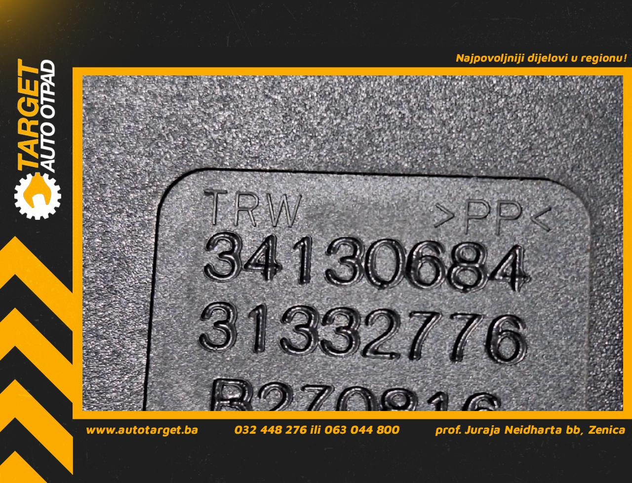 DIJELOVI ISPALJIVAC VOLVO XC60 > 13-17 2.0 34130684