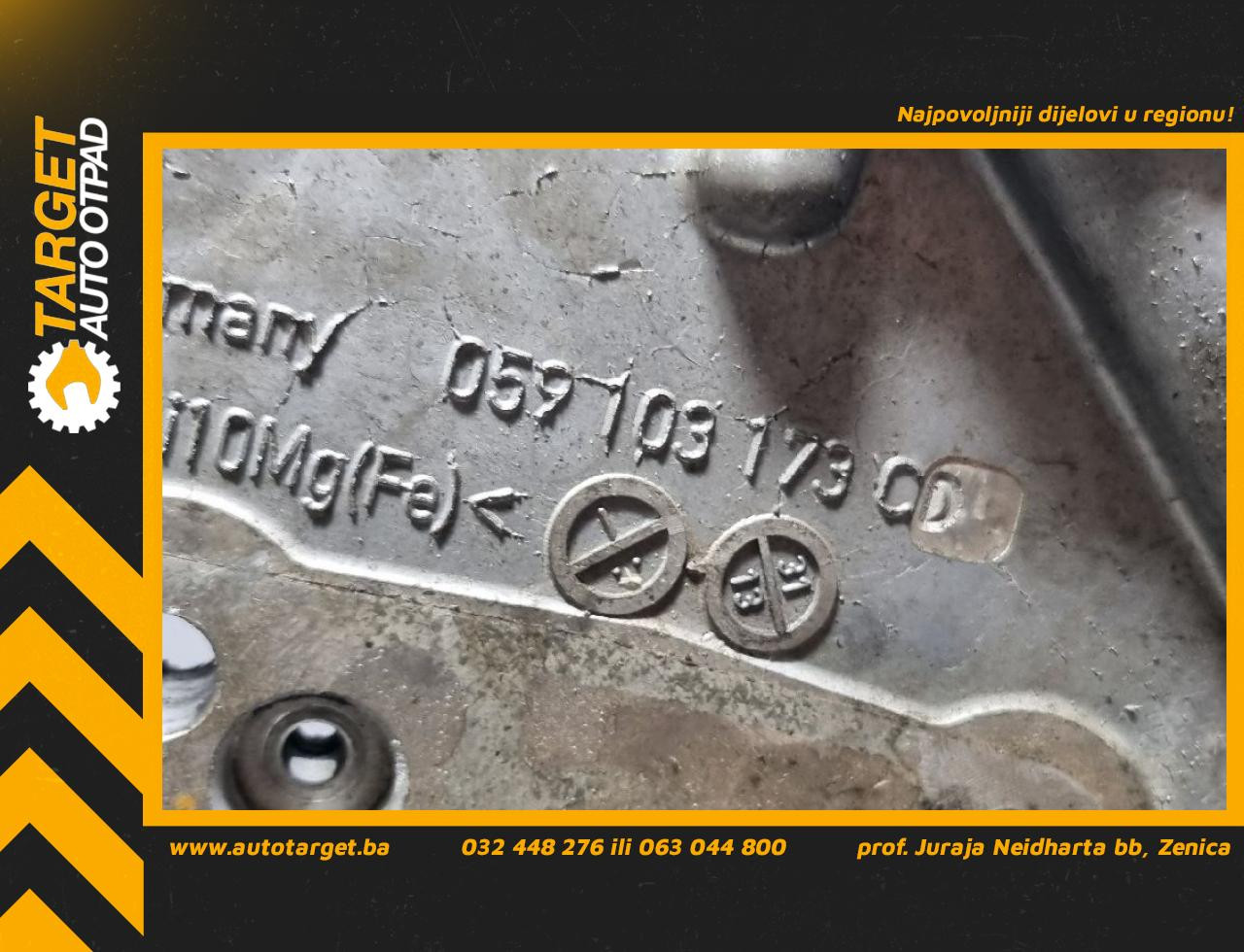 DIJELOVI DEKLO AUDI A8 (4H) > 10-14 3.0 059103173CD