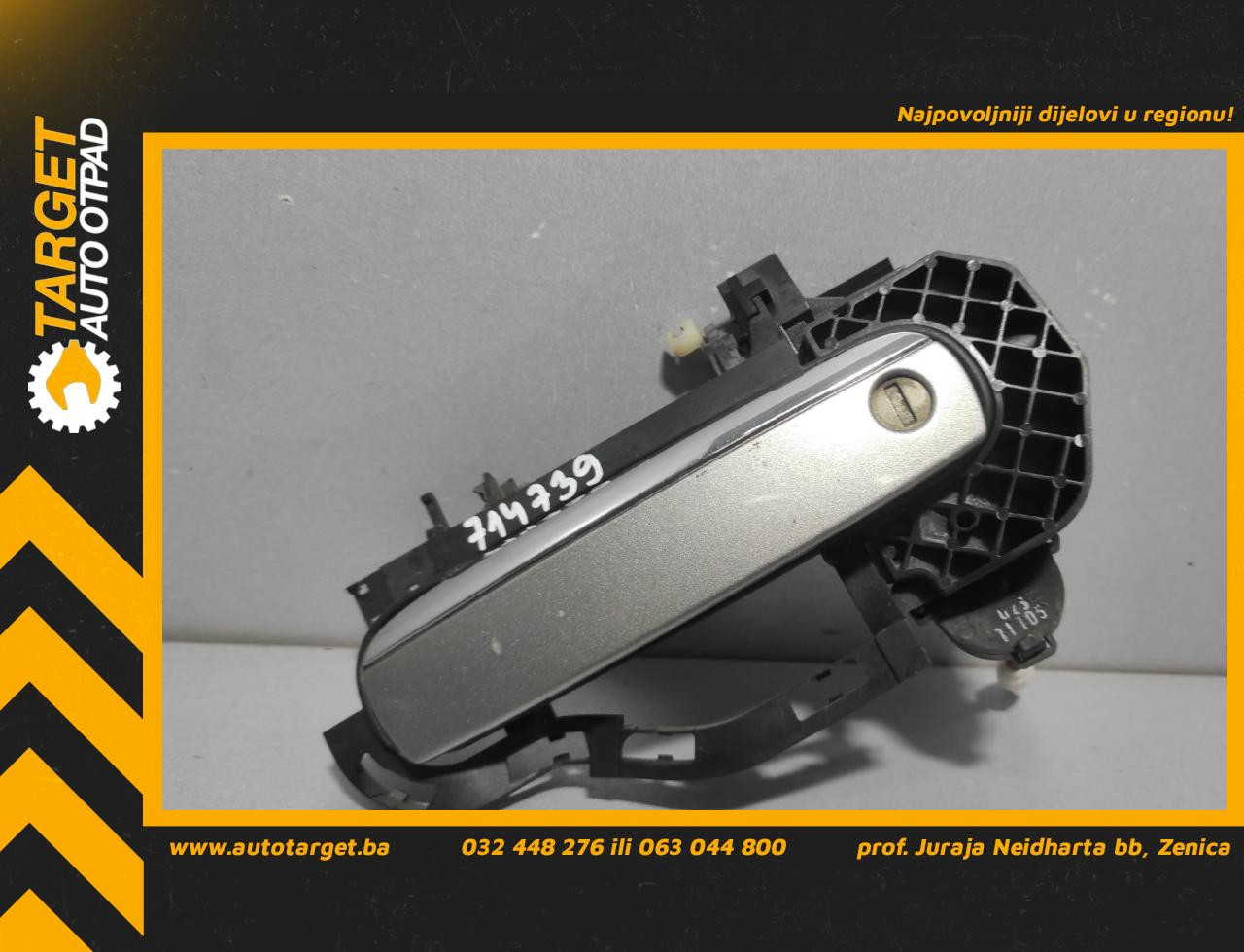 DIJELOVI RUCKA VRATA AUDI A6 > 04-08 4F0837885