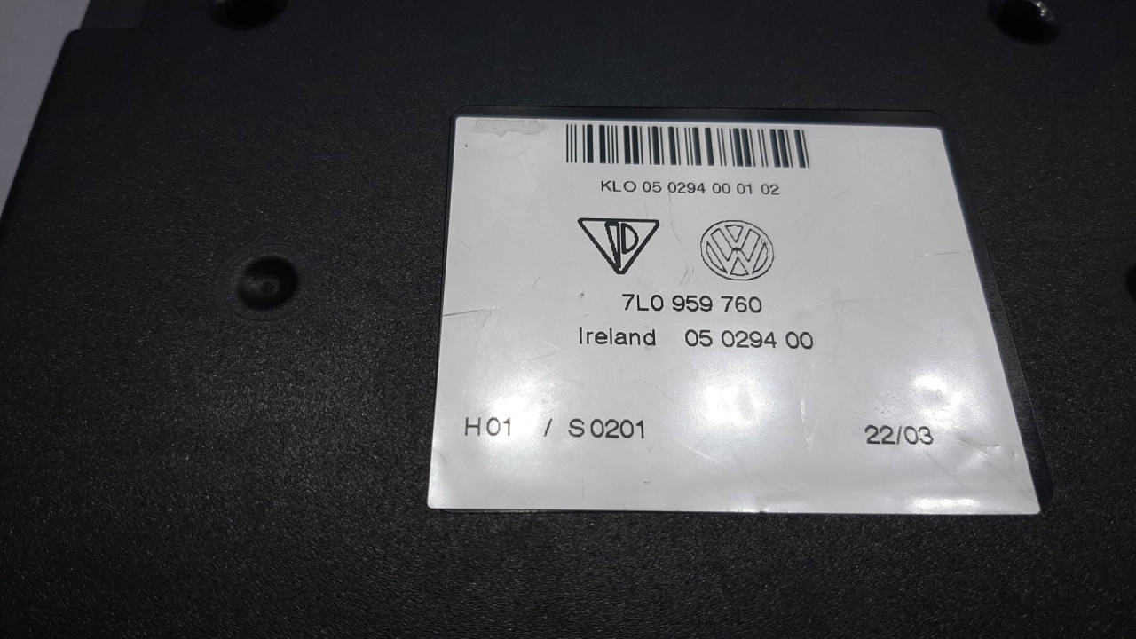 ELEKTRONIKA MODUL SJEDISTA PORSCHE CAYENNE > 03-06 7L09