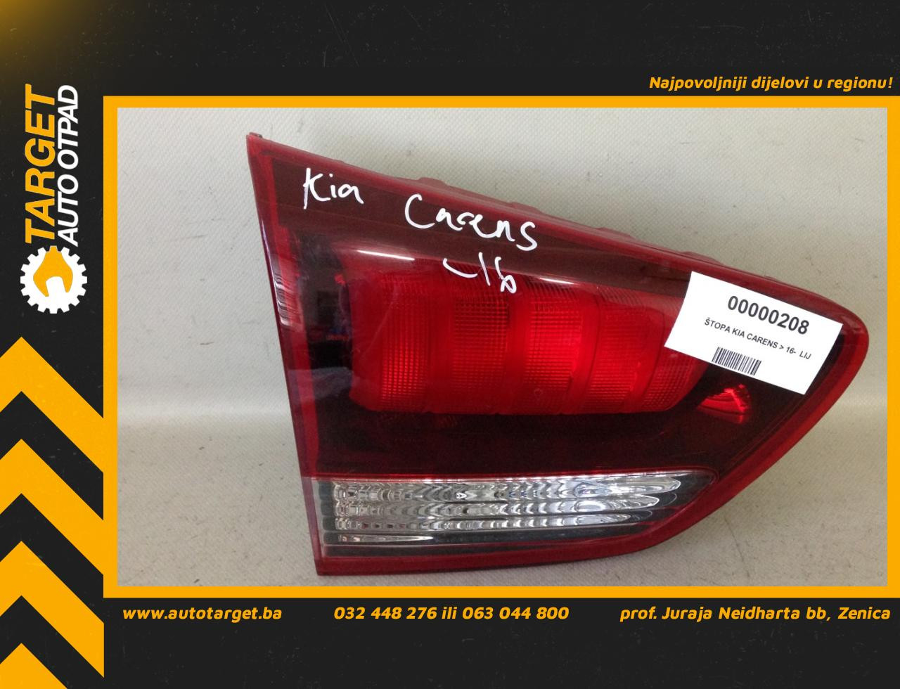 DIJELOVI STOP SVJETLO KIA CARENS > 13- 92403A4