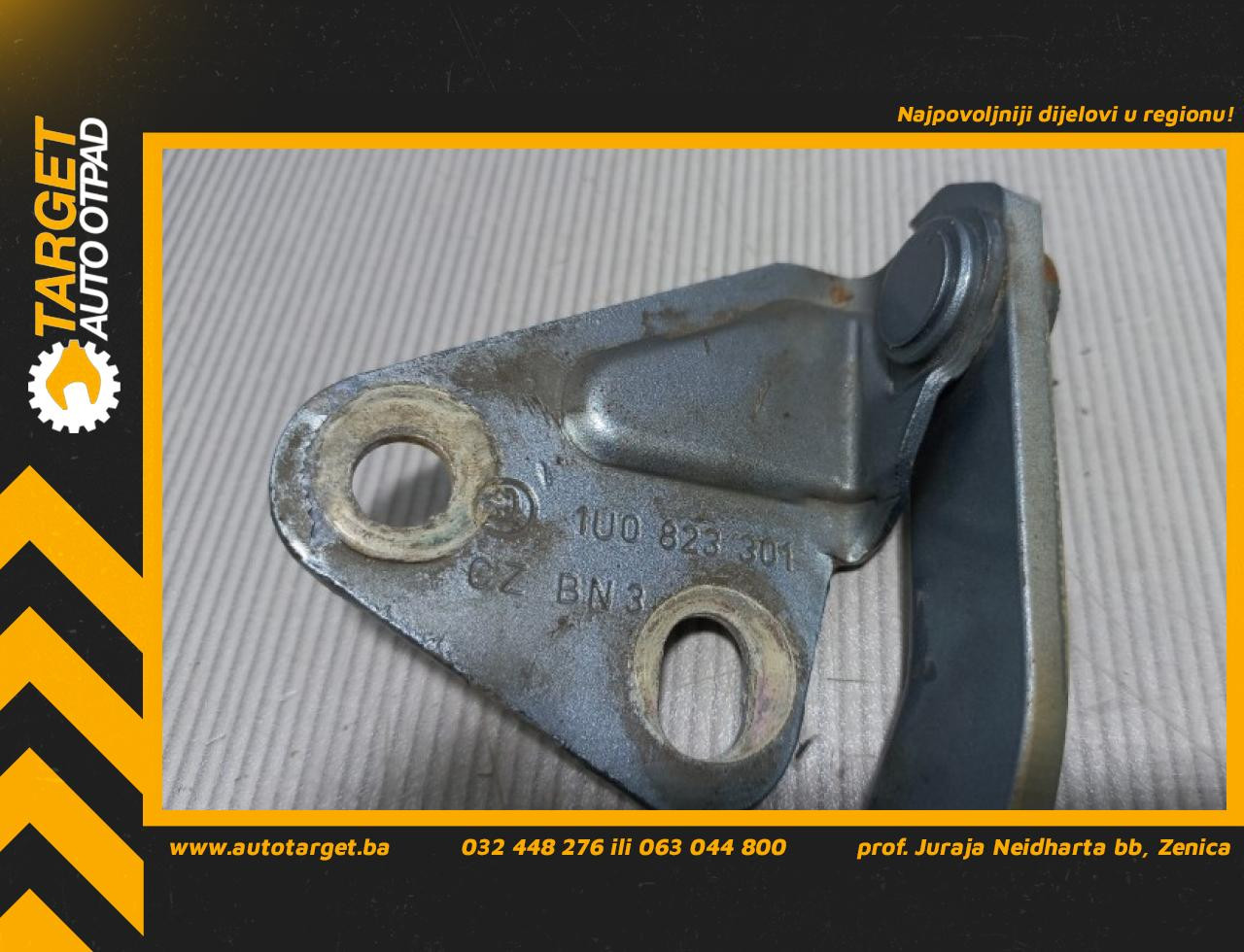 DIJELOVI SKARE OD HAUBE SKODA OCTAVIA > 00-04 1U0823301