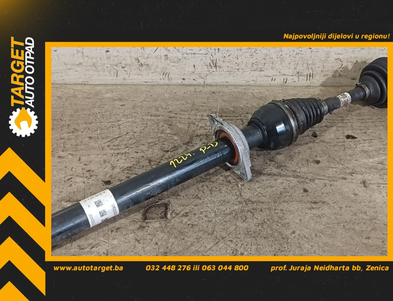 POLUOSOVINA MERCEDES B KLASA (W246) > 14-19 A2463600274