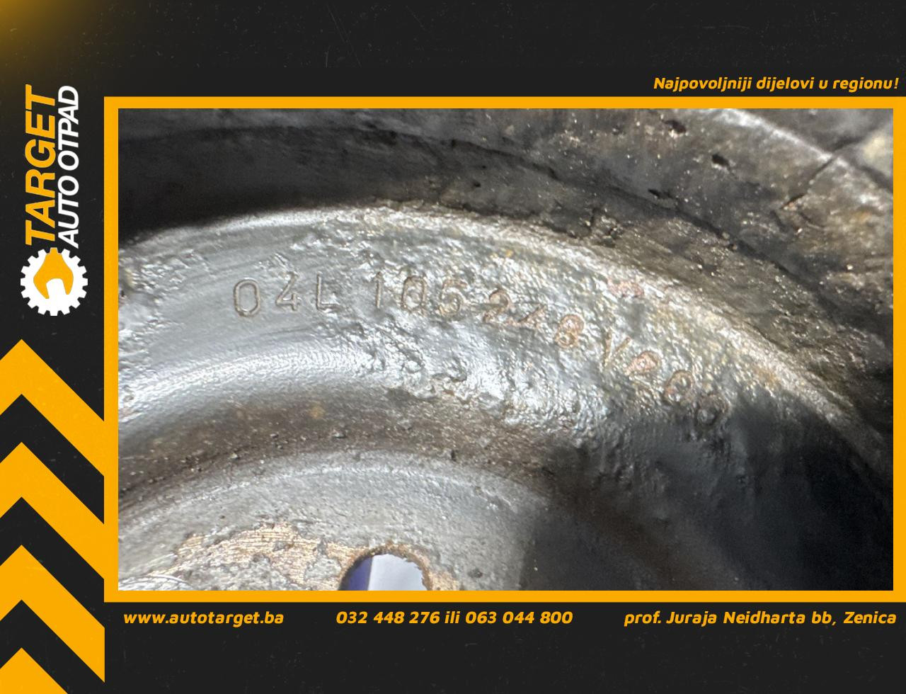 DIJELOVI REMENICA RADILICE VW PASSAT B8 > 14-19 2.0 04L105248