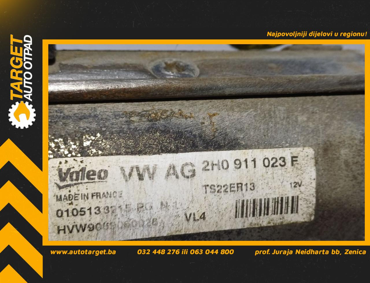 DIJELOVI ALNASER VW CRAFTER > 11-16 2.0 2H0911023F