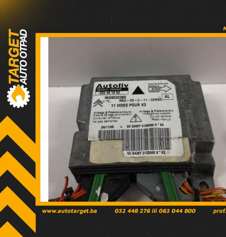 ELEKTRONIKA AIRBAGA CITROEN C5 > 04-07 603481900