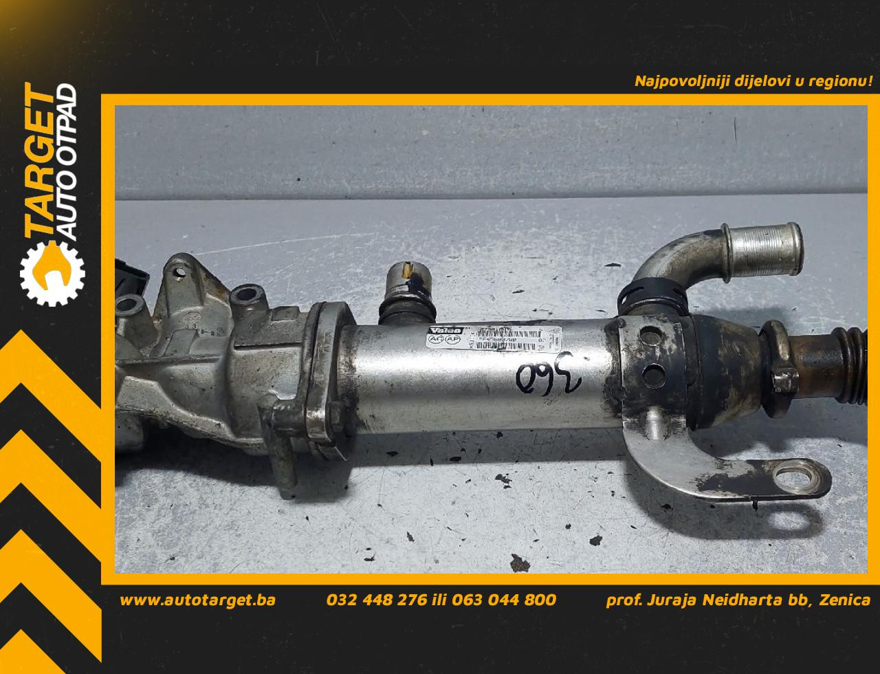 HLADNJAK EGR VENTILA CITROEN C4 PICASSO > 07-10 9645689