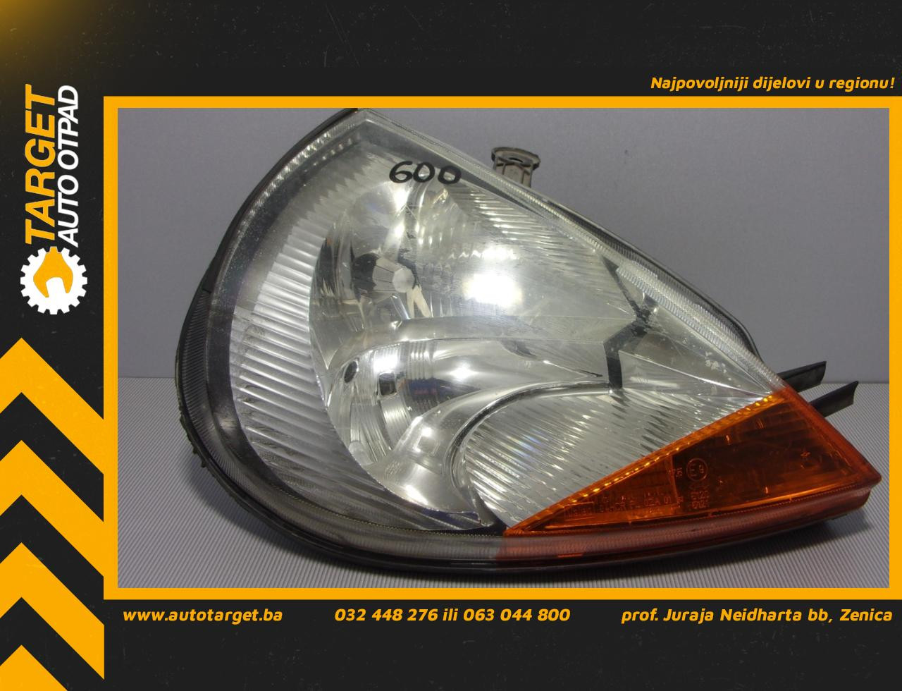 DIJELOVI FAR FORD KA > 96-02 FD006014 04HCRPL02A01