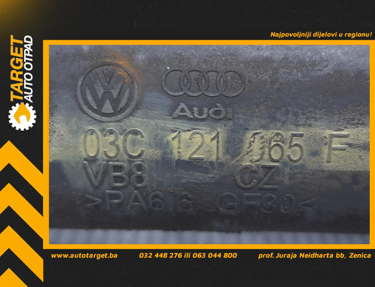 DIJELOVI CRIJEVO VW SCIROCCO > 08-14 03C121065F