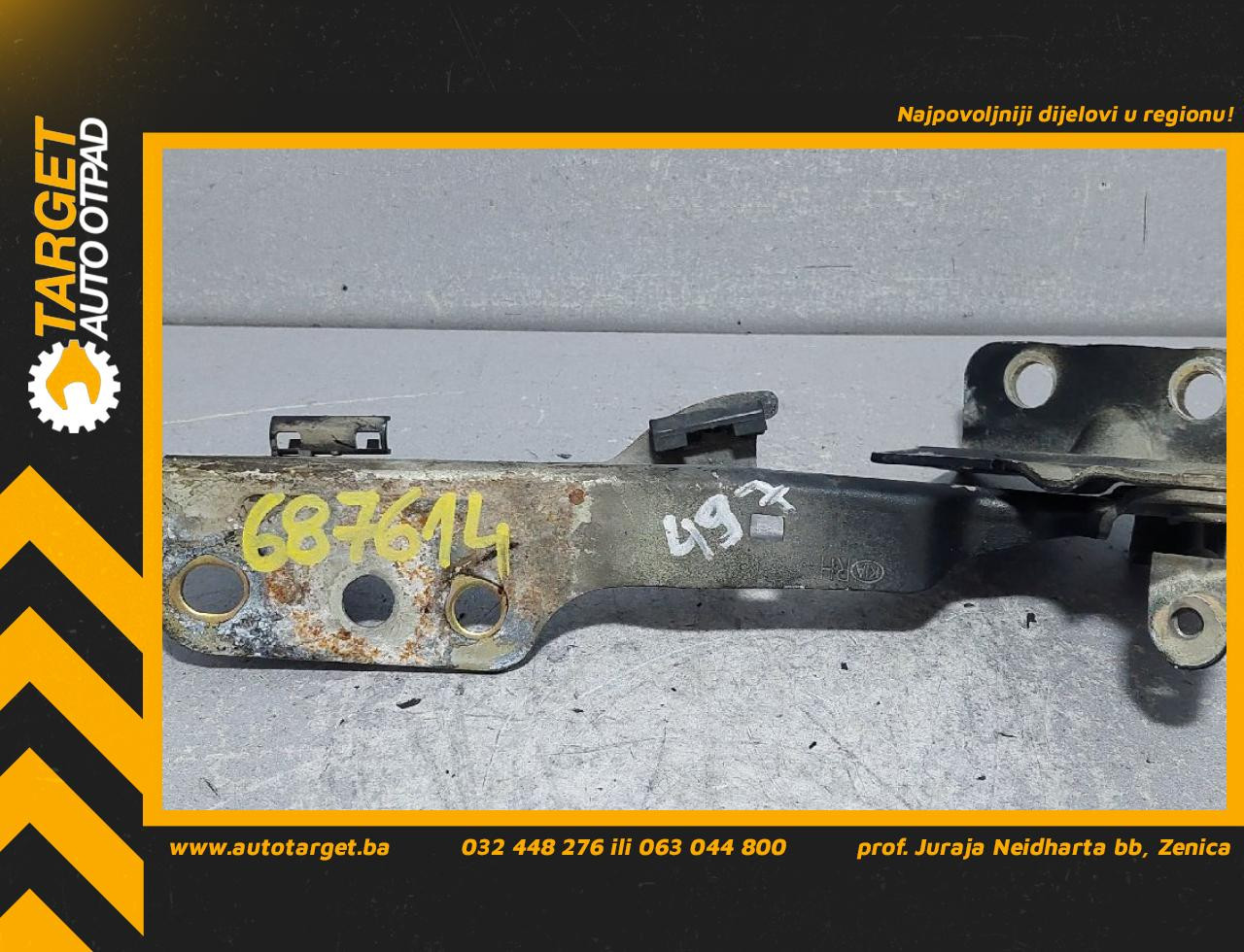 DIJELOVI SKARE OD HAUBE KIA SORENTO > 02-06 2.4