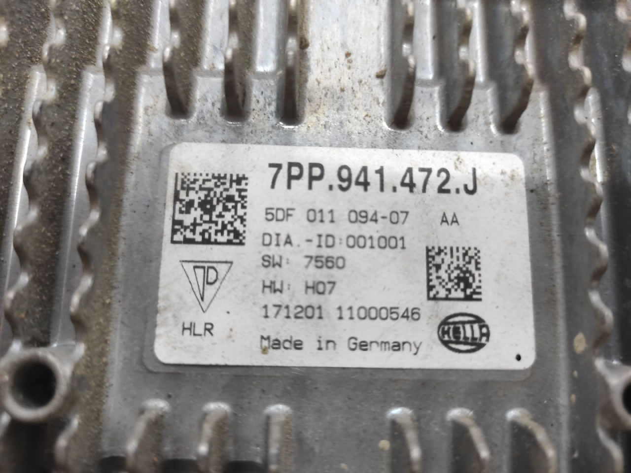 DIJELOVI BALAST FARA AUDI A6 4G > 14-18 7PP941472J