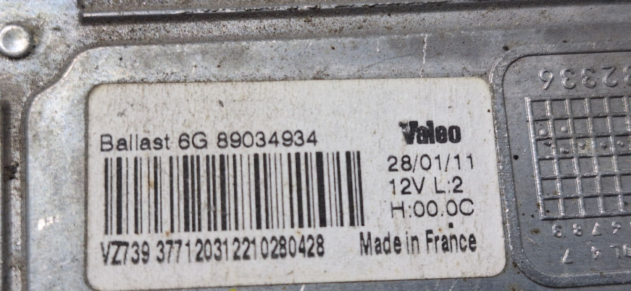 DIJELOVI BALAST FARA BMW SERIJA 1 (E87/E81) > 07-11 89034934