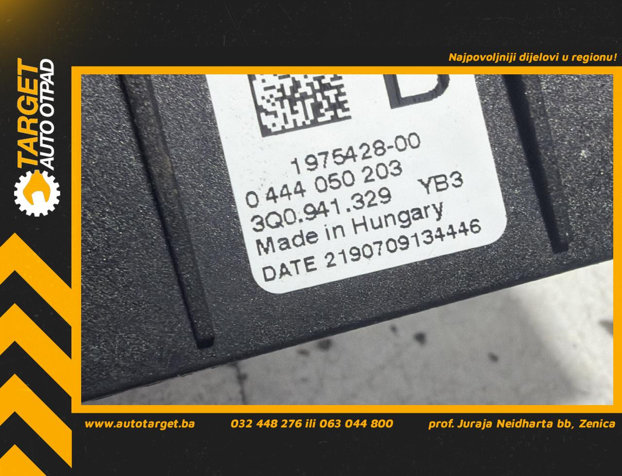 DIJELOVI ELEKTRONIKA MODUL VW PASSAT B8 > 19 - 1.6 3Q0941329