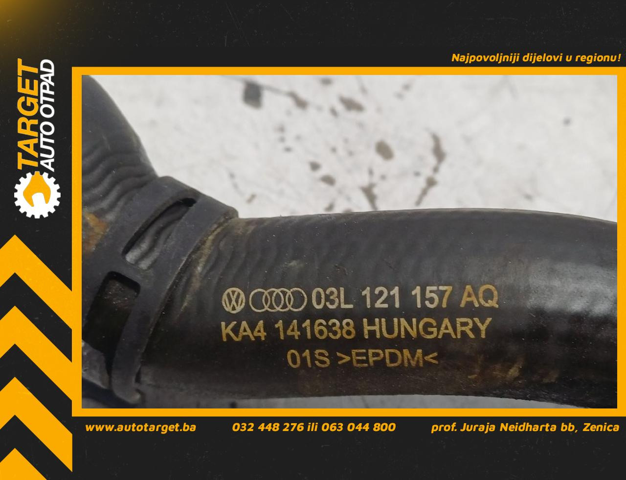 DIJELOVI CRIJEVO AUDI Q5 > 12-16 2.0 03L121157AQ