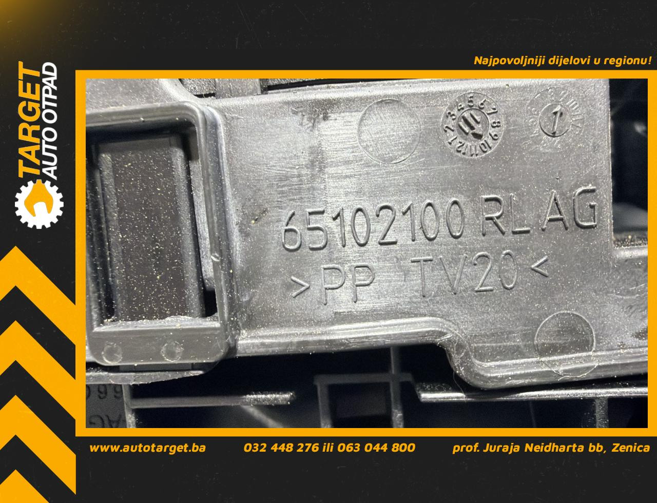 DIJELOVI PAPUCICA GASA AUDI Q3 > 11-15 2.0 65102100RL